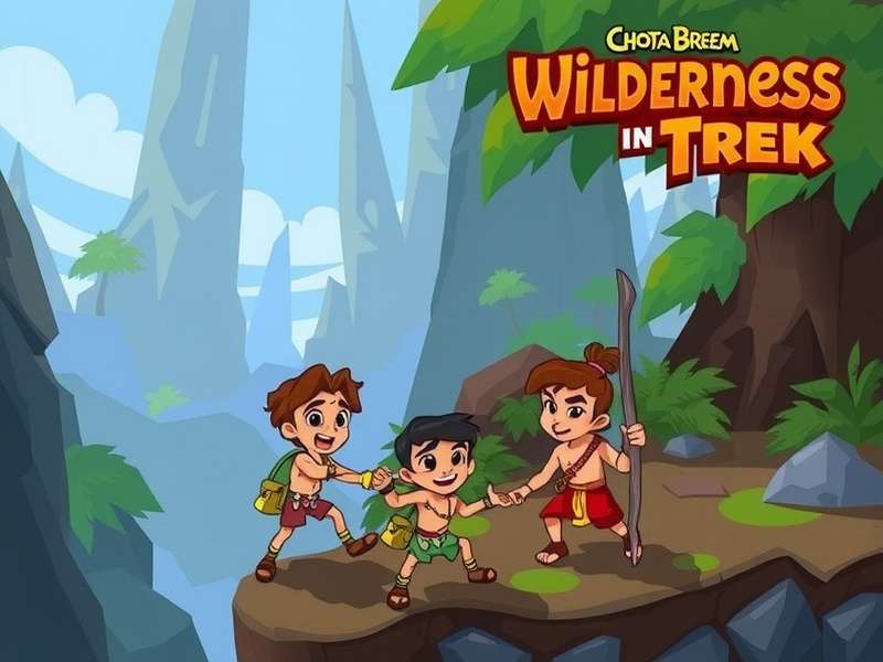 Chhota Bheem with friends in wilderness