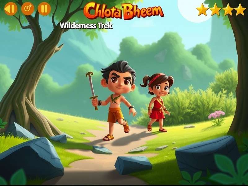 Chhota Bheem Wilderness Trek gameplay screenshot